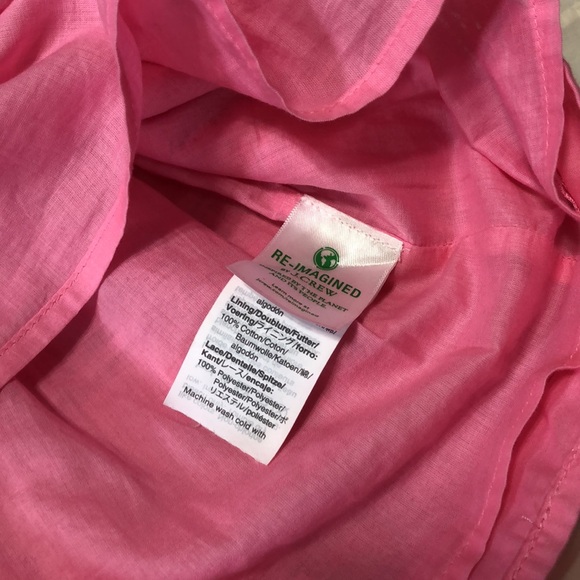 J. Crew XL Pink Daisy Chain Top - Picture 5 of 5